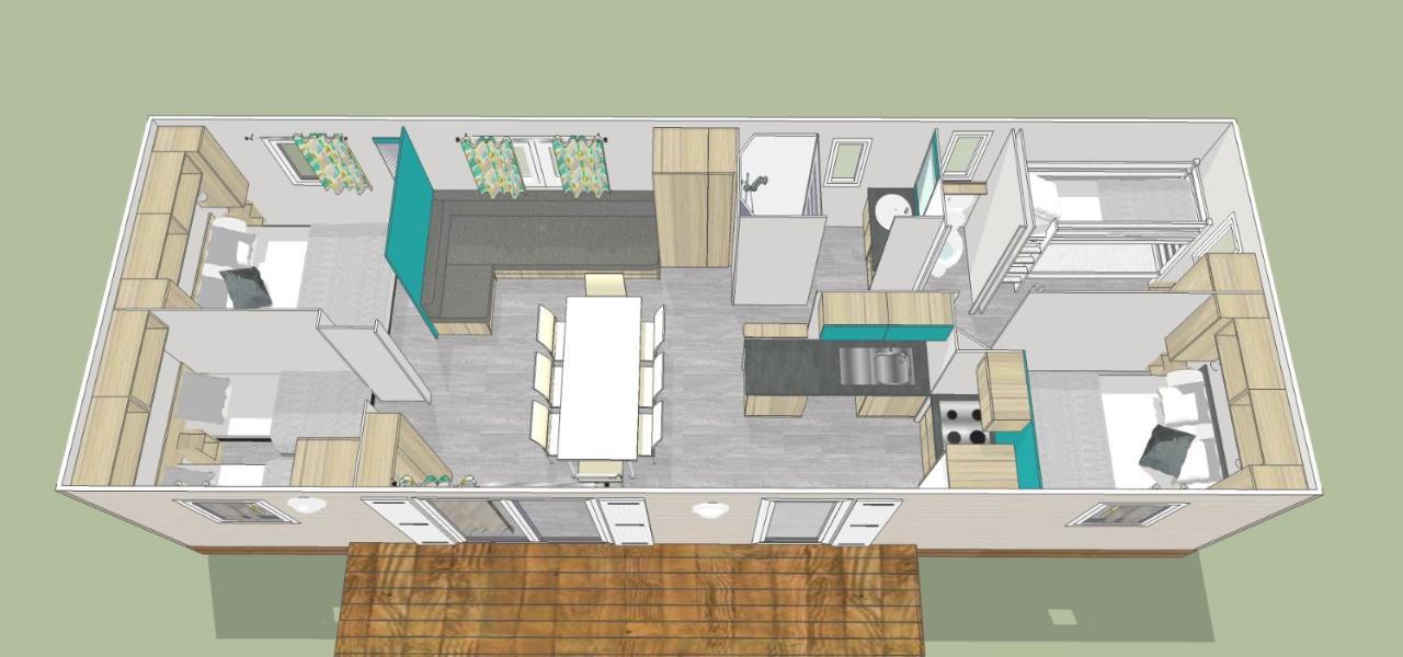 Mobil Home Xxl 4 Chambres - Camping Le Domaine D'Oleron Foulerot Exterior foto